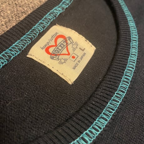 <DOWN ON THE CORNER > guitar logo "JOINT" h/c Tee