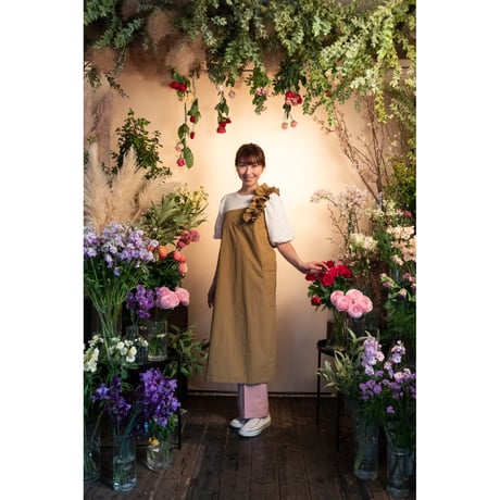 花屋さんのエプロン(ワンショルダー)