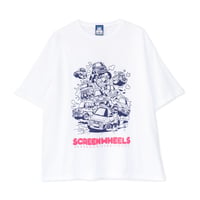 HEADGOONIE x EDITMODE SCREEN WHEELS BIG Tshirts (BOX入り）