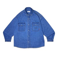 BUTTONDOWN BIG DENIM SHIRTS