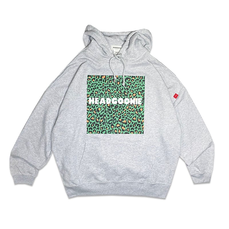 LEOPARD BIG HOODY SWEAT | headgoonie