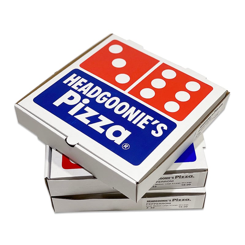 HEADGOONIE'S PIZZA BOX | headgoonie