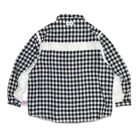 2FACE W-GAUZE GINGHAM CHECK SHIRTS