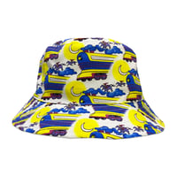 RUSSELUNO x HEADGOONIE REVERSIBLE BUCKET HAT