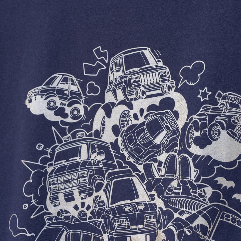 HEADGOONIE x EDITMODE SCREEN WHEELS BIG Tshirts