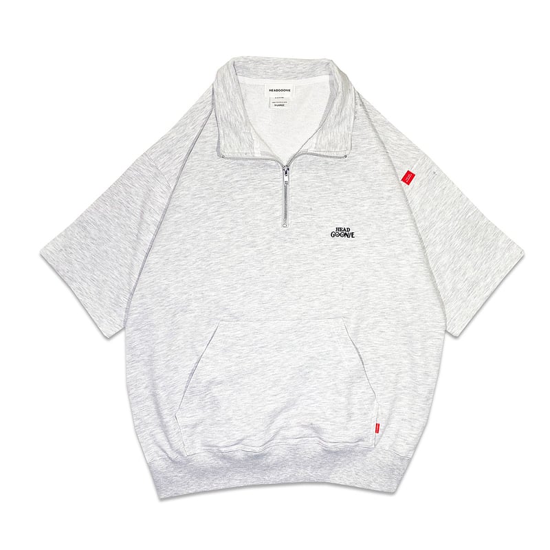SHORT SLEEVE HALFZIP SWEAT SHIRTS | headgoonie