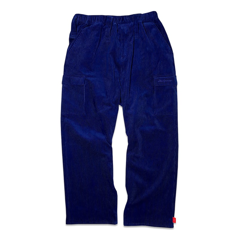 ヘッドグーニー　コーデュロイパンツ INDIGO CORDUROY CARGO PANTS | headgoonie