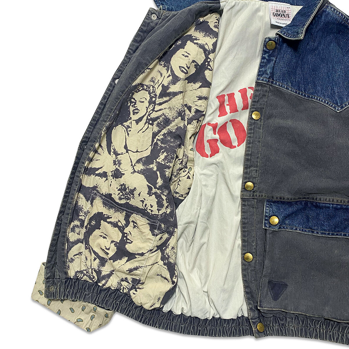 ヘッドグーニー1985 TIMETRAVELERS BOMBER JACKET