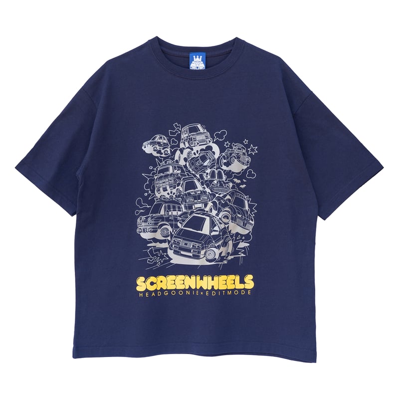 ロビンファンタジーキャラクター パステル画 A4サイズ HEADGOONIE x EDITMODE SCREEN WHEELS BIG Tshirts