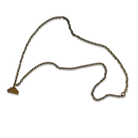 MINI GOONIE BRASS PENDANT