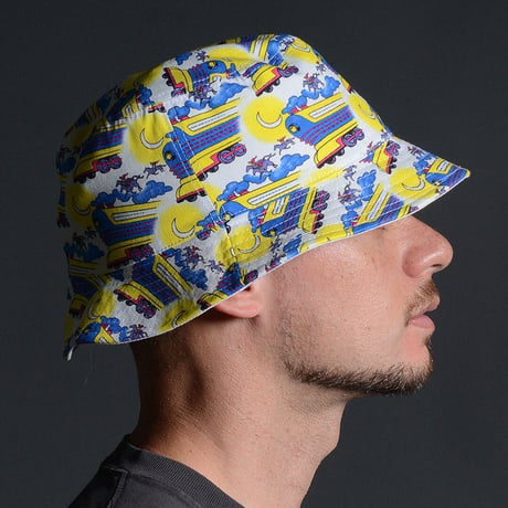 RUSSELUNO x HEADGOONIE REVERSIBLE BUCKET HAT