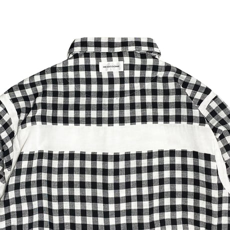2FACE W-GAUZE GINGHAM CHECK SHIRTS