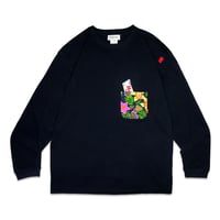 CHOCOLATE CANDYBAR LONGSLEEVE Tshirts（チャンクアロハポケット付き）