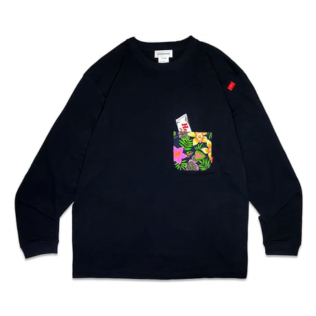 CHOCOLATE CANDYBAR LONGSLEEVE Tshirts（チャンクアロハポケット付き）
