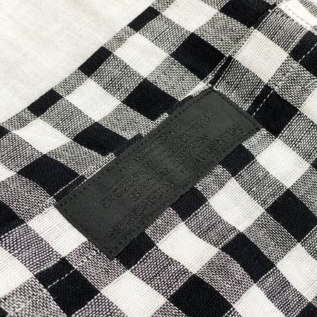 2FACE W-GAUZE GINGHAM CHECK SHIRTS