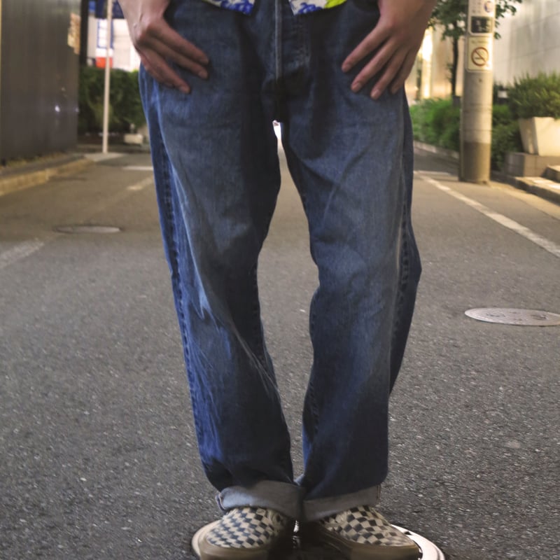 INSIDEOUT DENIM PANTS (VINTAGE) | headgoonie