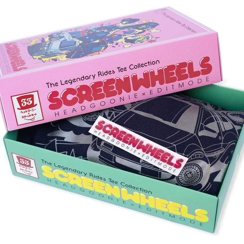 ロビンファンタジーキャラクター パステル画 A4サイズ HEADGOONIE x EDITMODE SCREEN WHEELS BIG Tshirts