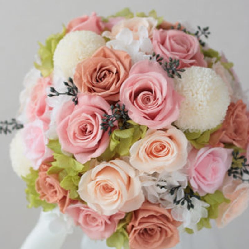 オーダーメイド〕ウェディングブーケ ラウンド | essence-flower