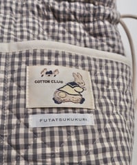 巾着ショルダーバッグ〜COTTON CLUB〜