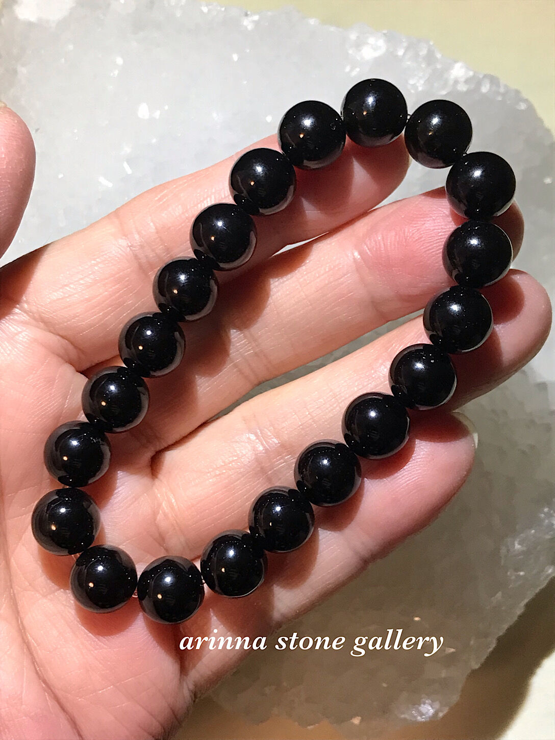 AMERI チベット産モリオン　ブレスレット& 勾玉　今だけ特価！！ Amazon | [AMERI] 【AAランク】モリオン（黒水晶）デザイン