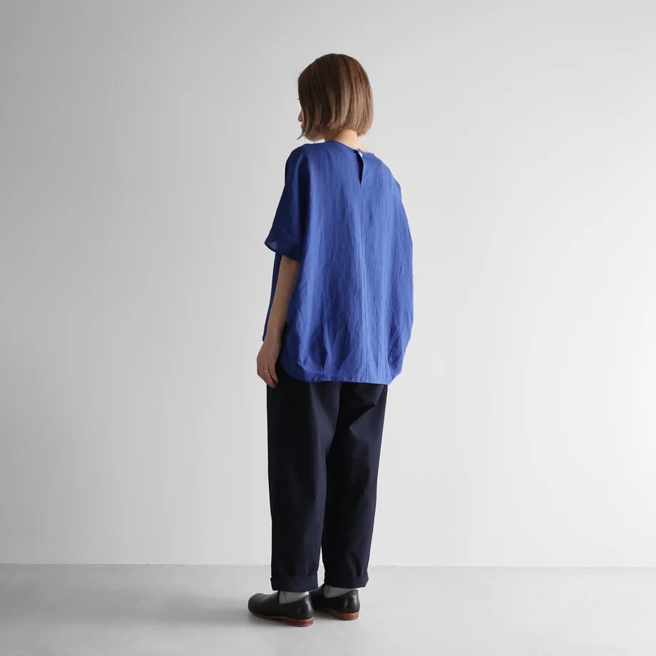 HUIS |（限定生産）極細コットンラミーコクーンプルオーバ【レディス