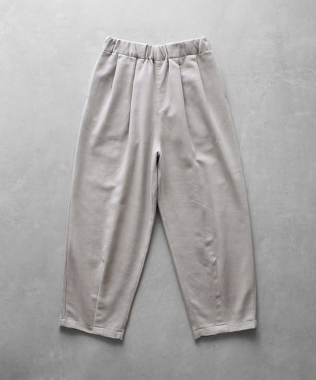 HUIS | 厚手モールスキンワイドパンツ（グレー）【ユニセックス】504