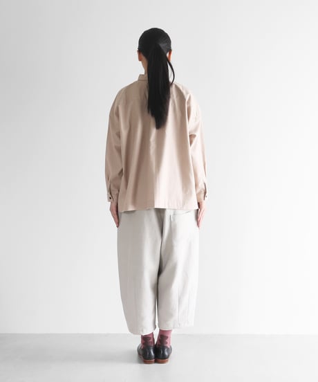 HUIS | 厚手モールスキンバルーンパンツ（グレー）【ユニセックス】 506