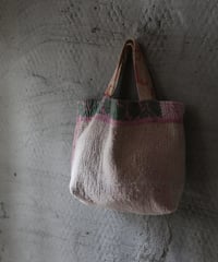 miiThaaii | インド刺し子刺繍“カンタ” トート A