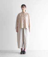 HUIS | 厚手モールスキンバルーンパンツ（グレー）【ユニセックス】 506