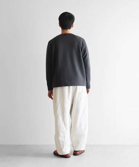 HUIS | ［HUIS in house］SUVINプレーンプルオーバー（ダークグレー）【ユニセックス】SW204