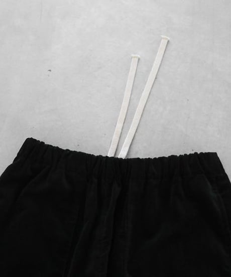 HUIS | みじんコールイージーワークパンツ（ブラック）【ユニセックス】507