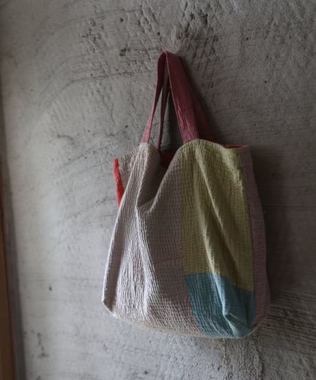 miiThaaii | インド刺し子刺繍“カンタ” トート C