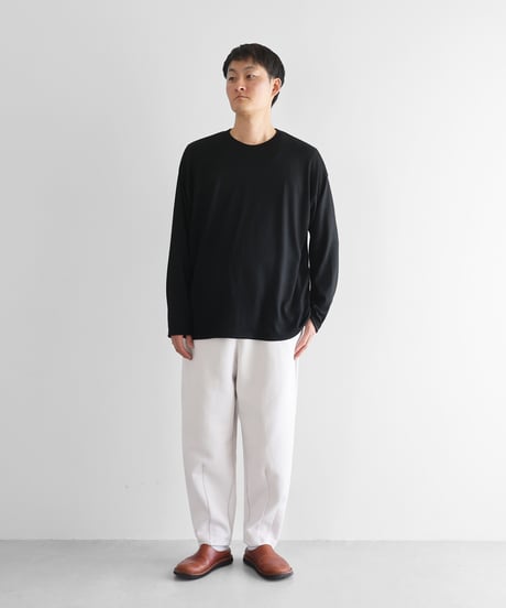HUIS | ［HUIS in house］SUVIN “裏ボア”スウェットバルーンパンツロング（ホワイトグレー）【ユニセックス】SW506L