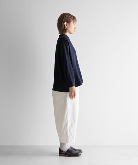 HUIS | シャトルコーデュロイバルーンパンツ（極太畝・オフホワイト）【ユニセックス】 506
