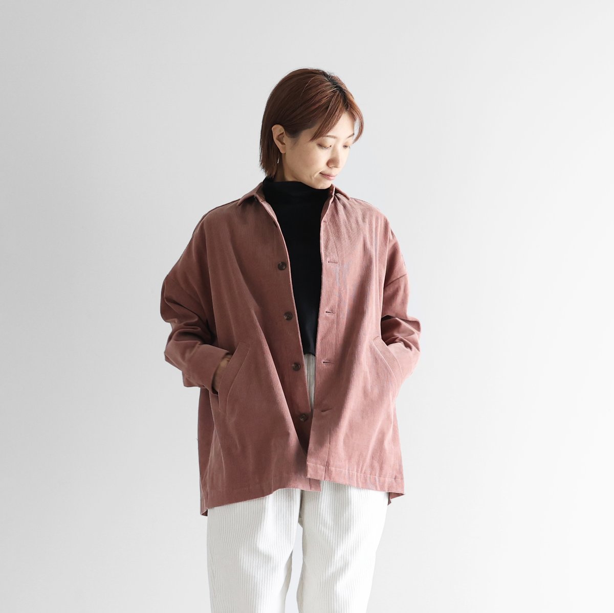 HUIS |［ほぼ日コラボ］シャトルコーデュロイジャケット（細畝