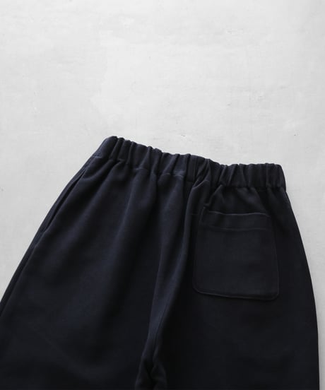 HUIS | 厚手モールスキンワイドパンツ（ブラック）【ユニセックス】504