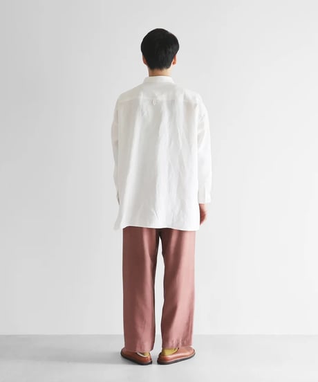 HUIS | 厚手モールスキンワイドパンツ（ピンク）【ユニセックス】504