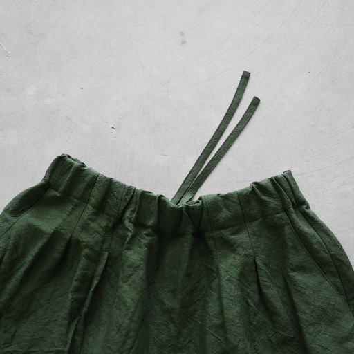 HUISスカートパンツ シャトルトリプルガーゼスカートパンツ 505をリリースしました