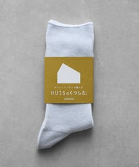 HUIS |［HUISのくつした］JACQUARD tori（パウダーブルー）【ユニセックス22cm-27cm】