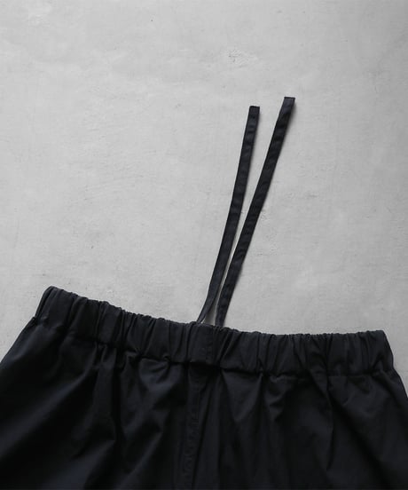 HUIS |コードレーンバルーンパンツロング（ブラック）【ユニセックス】506L