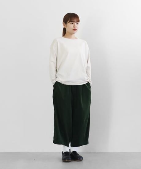 HUIS | みじんコールサルエルバルーンパンツ（エバーグリーン）【ユニセックス】511