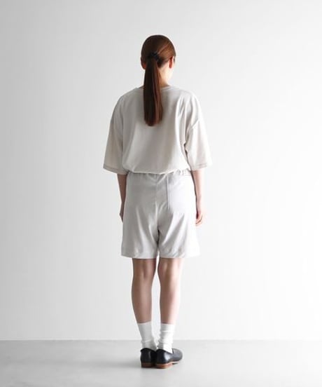 HUIS×yohaku | ペチパンツ兼ハーフパンツ（グレージュ）【ユニセックス】