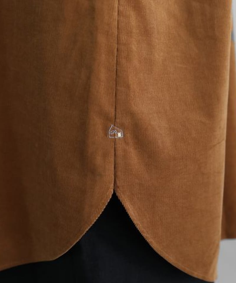 HUIS | みじんコールバルーンスリーブワンピース（キャメル