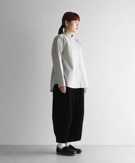 HUIS | みじんコールサルエルバルーンパンツ（ブラック）【ユニセックス】511