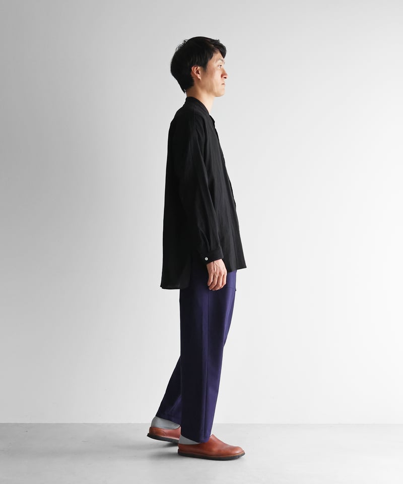 HUIS |スヴィンオックスフォードイージーワークパンツ(フレンチ HUIS |スヴィンオックスフォードイージーワークパンツ(フレンチ