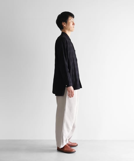 HUIS | 厚手モールスキンワイドパンツ（グレー）【ユニセックス】504