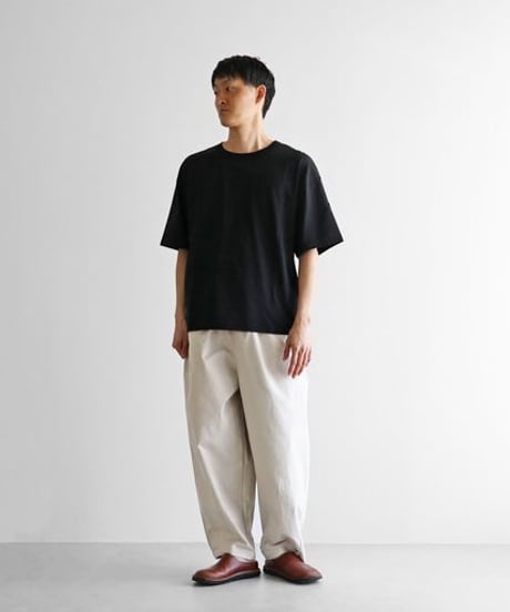 HUIS | バフクロスバルーンパンツロング（グレージュ）【ユニセックス】506L