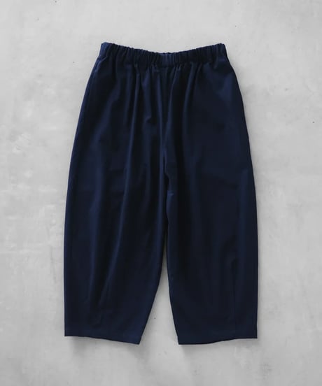 HUIS |やわらかシーチングコットンバルーンパンツ（ダークネイビー）【ユニセックス】506