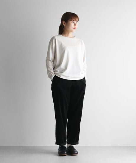 HUIS | みじんコールイージーワークパンツ（ブラック）【ユニセックス】507