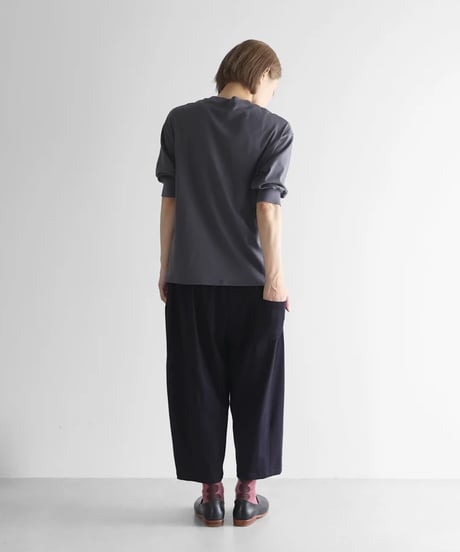 HUIS | ［HUIS in house］SUVIN COTTONバルーンパンツ（ダークネイビー）【ユニセックス】CS506